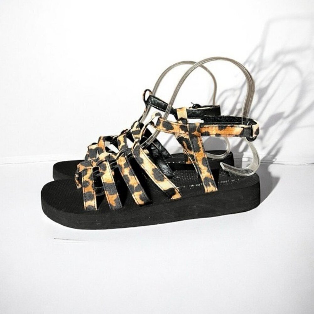 🌻NEW NWOT Arizona Love Trekky Flat Animal Print Sandal Size 37 US Size 7 | $185